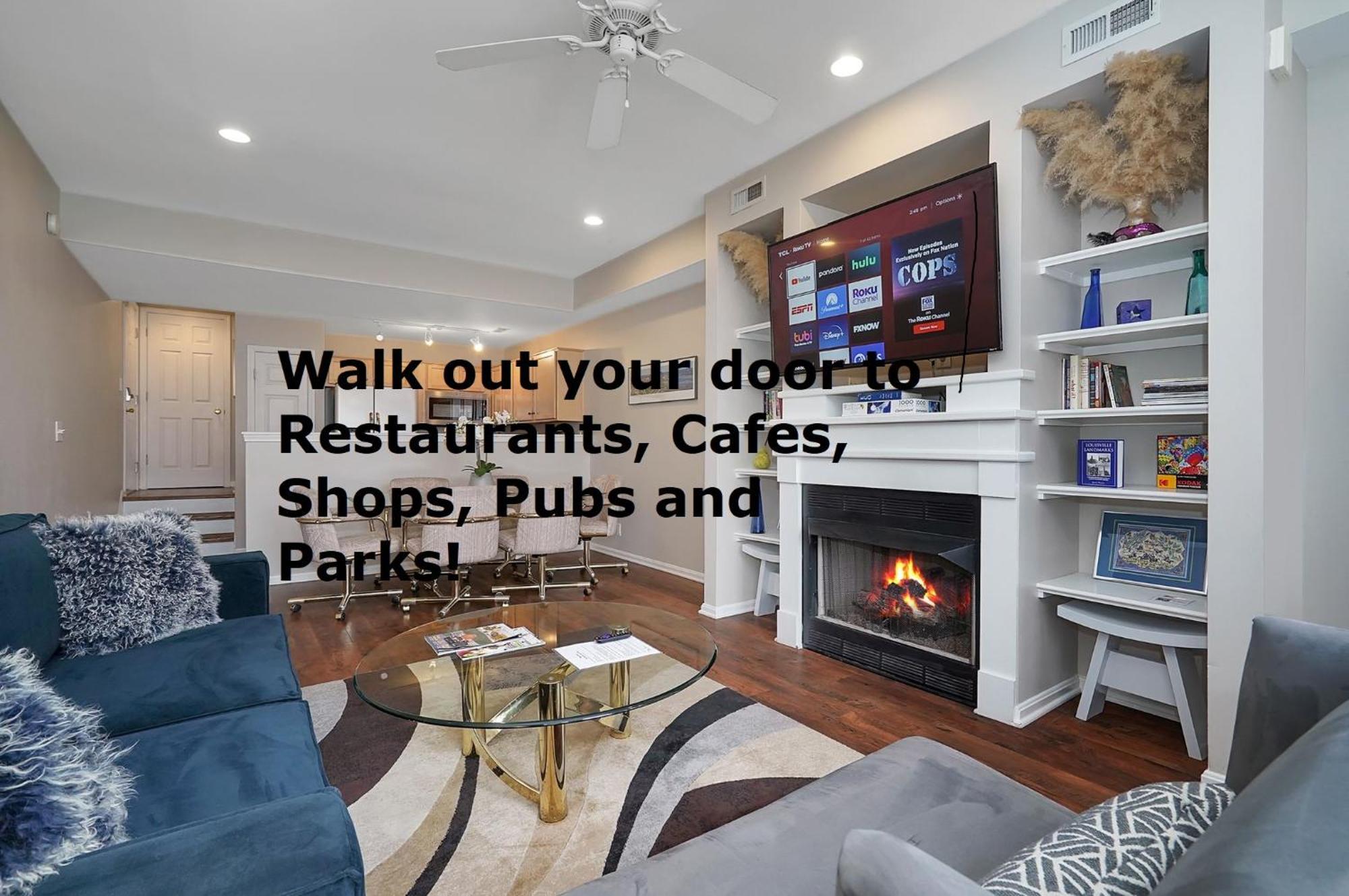 Lux Townhouse, Walk To All, Sleeps 6 Adults Louisville-Jefferson County Extérieur photo